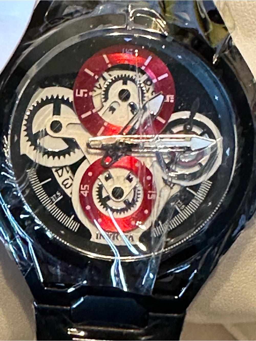Invicta 4-Watch Collector's Lot with Heavy Duty 3-Slot Dive Impact Case **READ** - Picture 13 of 16